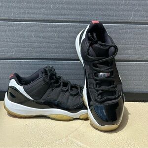 Nike Jordan‎ 11 Retro Low Infrared 23 2014 Black & White